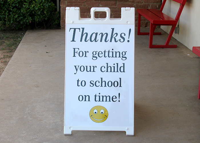Thanks for getting your Child to School on Time